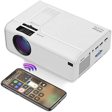 Мини проектор ODJAYH T4 3600 Лумена С поддръжка на Full 1080P LED Proyector с голям екран, Преносим за Домашно кино Smart