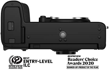 Корпус беззеркальной фотоапарат Fujifilm X-S10 - Черен