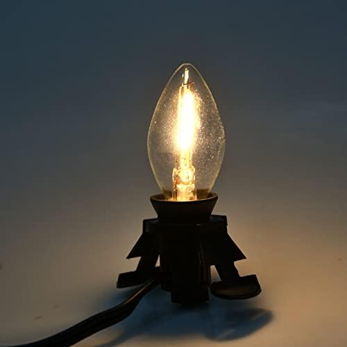 Комплект от 4 Помощни Кабели, Една Лампа с 8 led светлини (4 Резервни), 6 фута Помощен Кабел с превключвател за включване/изключване, скоба за контакти C7, осветителни Тел