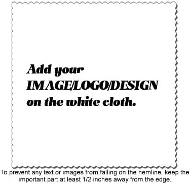 Muka 2 бр 6 x 6 Изработени по Поръчка сублимационен печат кърпичка За Почистване от Микрофибър, Пълноцветен Персонални