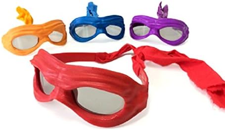 Тийнейджърката Черепашка нинджа RealD 3D Очила TMNT Комплект от 4 на изключителни филми