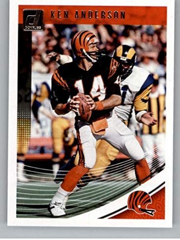 2018 Donruss Football #57 Кен Андерсън Синсинати Bengals Официалната търговска картичка NFL