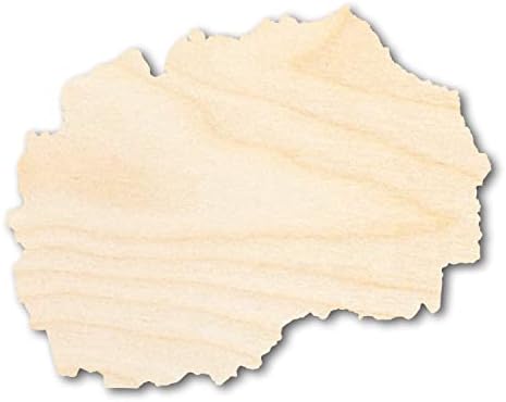 Незаконченная Дървена форма Macedonia Coutry - Изделия от югоизточна Европа - до 36 НАПРАВИ си сам 6 / 1/4