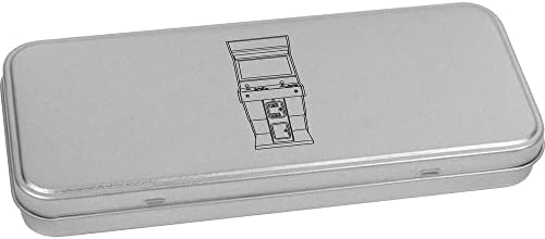 Метална Лидице кутия за канцеларски материали Ретро Аркадна игра на панти / Кутия за съхранение (TT00193453)