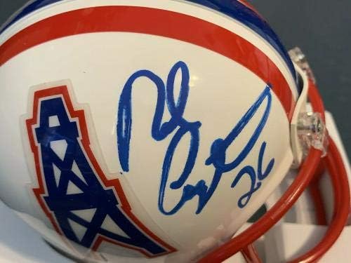 Мини-Каска с автограф на Роб Карпентър, Хюстън Ойлърс - Мини-Каски NFL с автограф