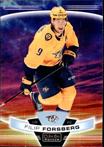 2019-20 O-Pee-Chee Platinum Sunset #29 Филип Forsberg Хокейна карта НХЛ Нешвил Предаторз