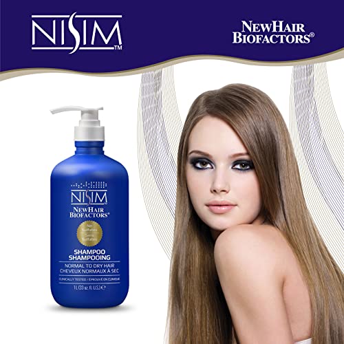Шампоан NISIM New Hair Biofactors От нормална до Суха коса, 33 грама /1 л