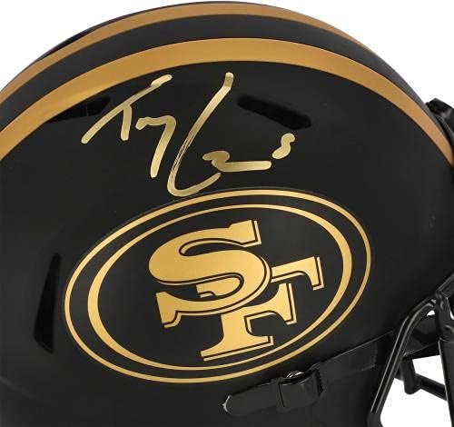 Трей Ланс Сан Франциско 49ers С Автограф Riddell Eclipse Алтернативна Копие на Скоростно Шлем - Каски NFL с автограф