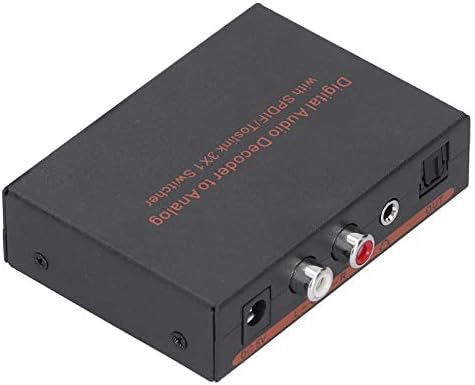 Цифроаналоговый аудиопреобразователь, Оптичен Цифров аудиопереключатель, с функция за защита от пренапрежение за