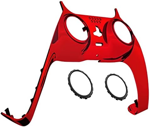 Висококачествена Хромирана Червена Гланцова Декоративна тампон, Съвместима с контролер ps5, работа на смени Клипса Направи