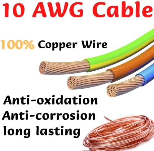 Удлинительный кабел SAE 10awg 10 метра от SAE до SAE Быстроразъемный Теглене на кабели Удлинительный кабел с жак
