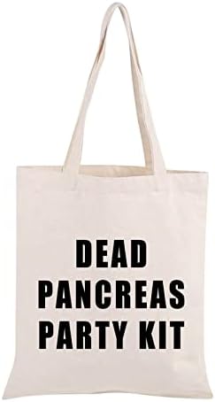 PWHAOO Dead Pancreas Party Kit Bag-Тоут За парти при Диабет, Калъф за Диабетна Консумативи, Забавна Диабетна Чанта, Подарък