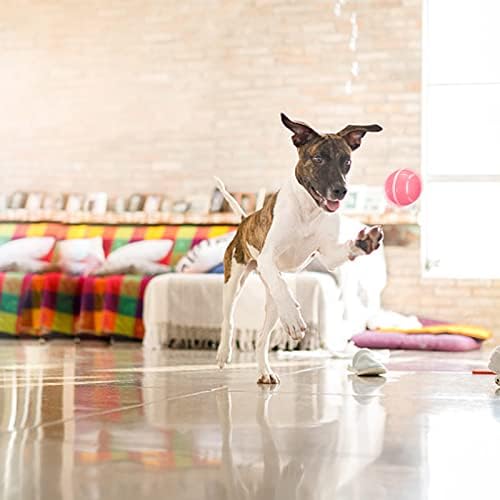 Интерактивни Играчки с топка за кучета Belobill, Зъл Топката, Трайни Автоматично Търкаля Играчки с Активирането на движение, Подскачащи който разрешава на Топка за Куч