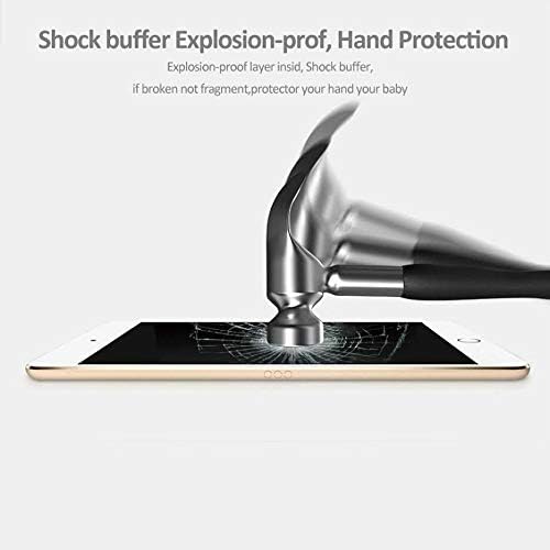 [BISEN] Подходящ за iPad Mini 5 (2019) Защитно фолио за iPad Mini и 4 от закалено стъкло, Защита на екрана от проследяване, надраскване, удари, без мехурчета, защита на целия срок на ?