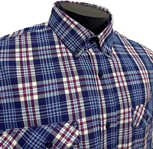 Мъжки ризи VANDISI FR, Мъжки дрехи Fr NFPA2112, Мъжки Ризи за заваряване от Памук, с тегло 7,5 грама, Огнеустойчиви
