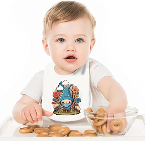Бебешки Лигавници с Анимационни графики - Уникални Престилки За Хранене на Бебето - Гномьи престилки за хранене