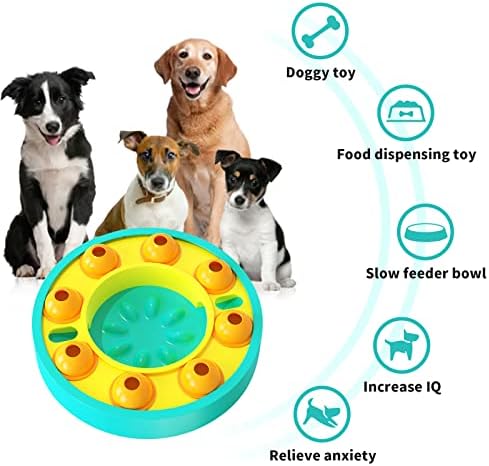 Играчка-Пъзел за кучета, Интерактивни Играчки за кучета, за подобряване на обучението на IQ, Храносмилането Домашни Любимци, Интерактивни Играчки за кучета, Експанз