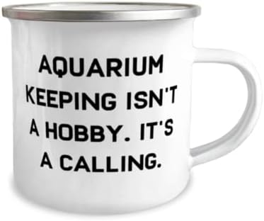 Уникална идея за подарък за аквариум, съдържанието на аквариума - това не е хоби. Това е призвание, най-добрата туристическа чаша на 12 унции за приятелите от