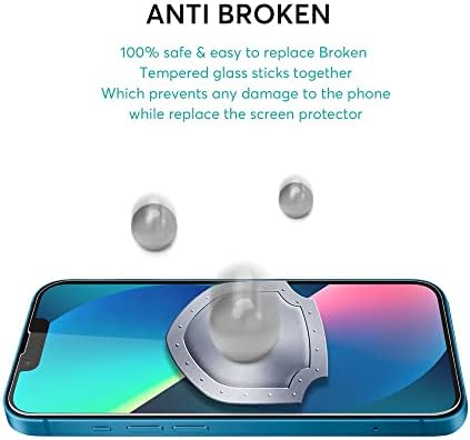 4 Опаковки Закалено Защитно стъкло за iPhone 14 Pro Max [6,7 ] 2022, Подходящ за използване в портативни случай, Защитен слой от прозрачен филм HD