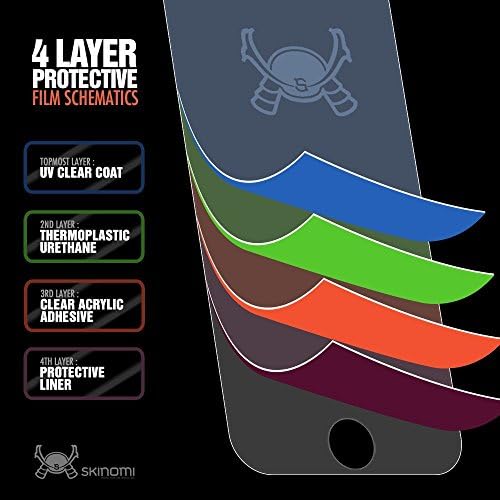 Защитно фолио Skinomi, съвместима с Samsung Galaxy Tab S8 Plus /Tab S7 Plus (12,4 инча, S7 +), Прозрачен филм TechSkin TPU със защита от мехурчета HD