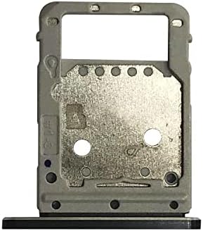 Тава за SIM-карти FainWan + Слот за притежателя на тавата за карти Micro SD Резервни Части за моделите Galaxy S7 SM-T870 SM-T875 (черен)