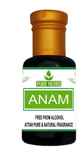 ANAM Аттар от чисти билки, без съдържание на алкохол за мъже, подходящ за специални случаи, партита и ежедневна употреба