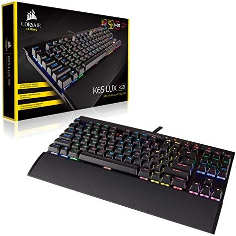 Компактна ръчна клавиатура Corsair Gaming K65 LUX RGB (обновена)