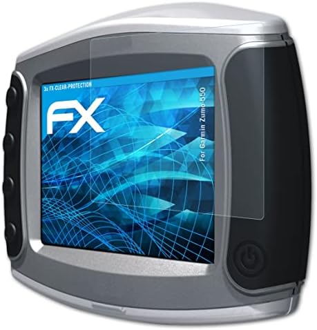 Защитно фолио atFoliX, съвместима със защитно фолио на Garmin Zumo 550, Сверхчистая защитно фолио FX (3X)