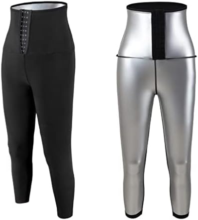 YFQHDD Жилетка за тренировка на талията, костюми за сауна, потници, спортни панталони за корекция на фигурата (Цвят: A, Размер: S-M)код