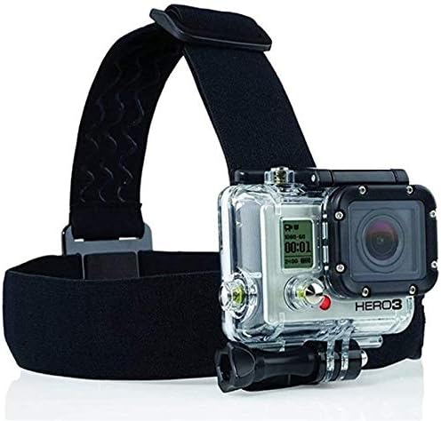 Комбиниран комплект аксесоари за екшън камери Navitech 8 в 1 със син калъф - Съвместим с екшън камера ThiEYE i60e 4K