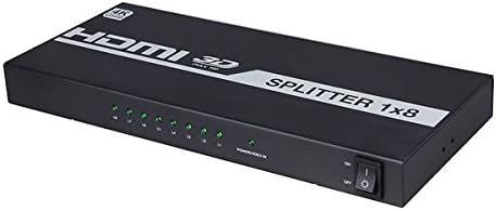 Сплитер AVInAir AV-SF-HD108B Spitfire Pro 18 Full HDMI 1.4 с поддръжка на 4K, 2K (черен)