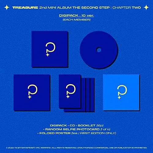 Съкровище - 2-ри мини-албум The Second Step : Chapter Two (версия DIGIPACK) Cd-диск (версия Yoshi)