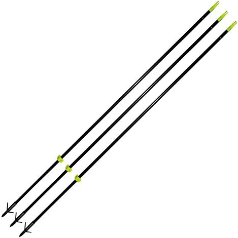 HBG 6 бр., стрели за риболов от фибростъкло с дължина 34 8 мм, стрели за риболов, ловни стрели, класически рибни стрели с заострениями