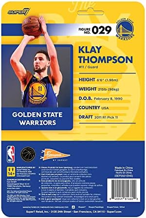 Супер7 НБА Клай Томпсън (Уориърс) е 3.75 инча, Суперспортивная фигурка