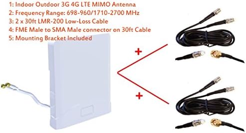3G и 4G LTE Вътрешна Външна Широколентова Антена MIMO за Huawei B310 B315 B310s B315s LTE CPE