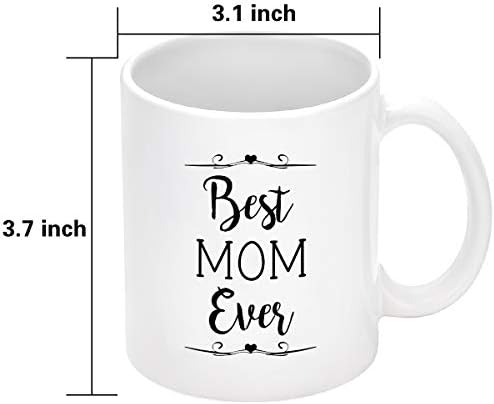 Подаръци за мама - най-Добрата кафеена чаша за мама - най-Добрите подаръци за майки - Кафеена чаша за мама, Подаръци майка си за Деня на майката от дъщерята и сина - Под
