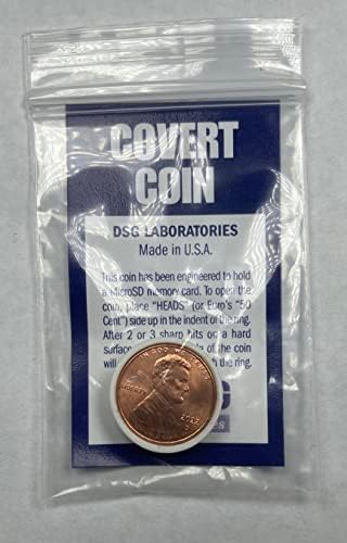 Covert златна монета Американски монети Penny Covert Coins са изработени с висока точност на ръка от истински