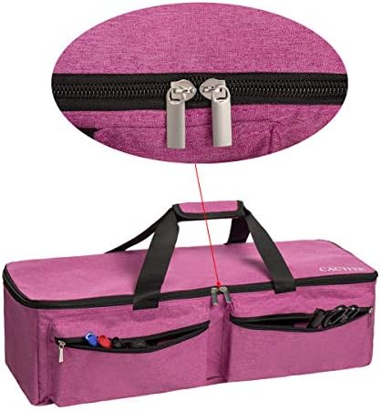 Чанта за носене CACTIYE, съвместима с Cricut Explore Air и Maker, Водоустойчива чанта-тоут, съвместима с Cricut Explore