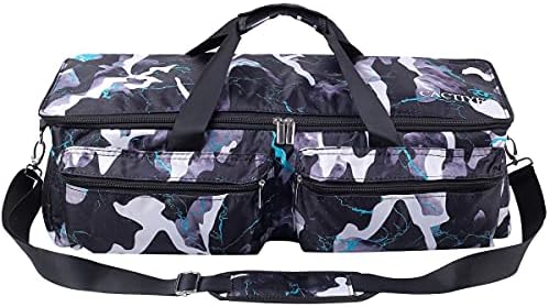 Чанта за носене CACTIYE Upgrade с дебела подплата, която е съвместима с Cricut Explore Air и Maker, Водоустойчива чанта-тоут,