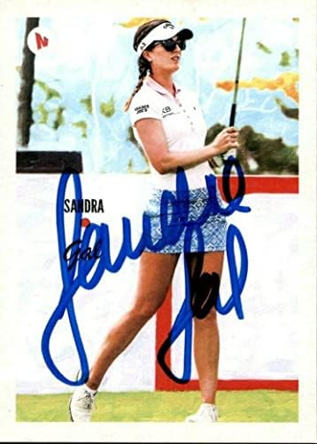 Сандра Гал Подписа голф-картата от следващо поколение година SG-1 LPGA - оборудване за голф с автограф