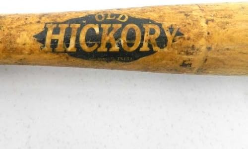 Питсбърг Пайрэтс Делвин Йънг Използва В играта Счупена бухалка Old Hickory Broken Bat - В играта, Използвани в бита MLB