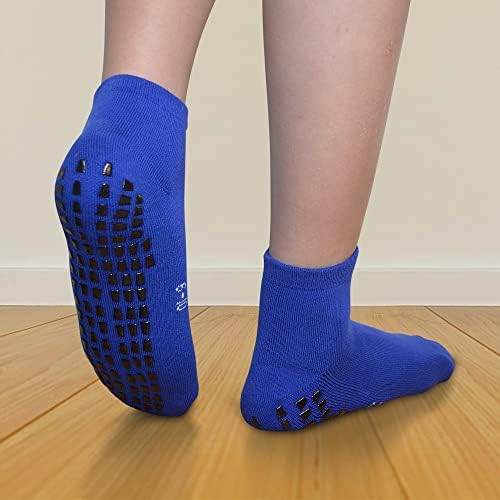 Чорапи Raigoo Grip За деца (от 4 до 16 години), Меки Спортни Болнични Чорапи-Чехли за момчета и момичета