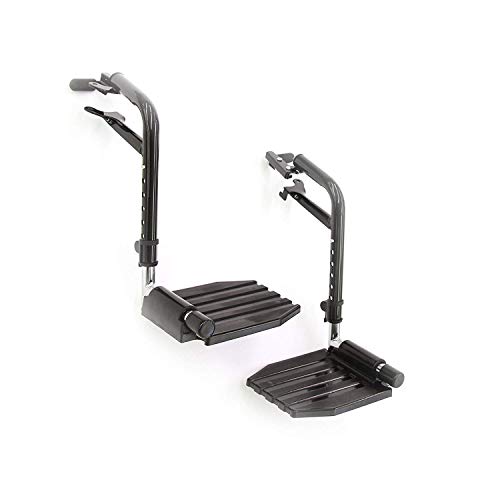 Инвалидна количка Invacare Tracer EX2 за възрастни на Стандартното Складное 20-Инчов Седалка с Подкрепа за крака и Подлакътници на Масата