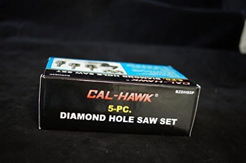 Комплект диамантени триони Cal Hawk Tools BZDHS5P За отстраняване на прах с дупки