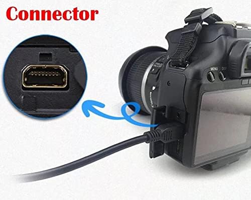Източник на захранване, който е Съвместим с USB Кабел за Синхронизация на Данни, Смяна на Оловен кабел за Nikon Coolpix L19 L20 L100 S620 UC-E6
