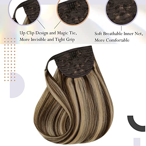 Спестете повече, Купувайте заедно: Удължаване на косата Easyouth във формата на Конска Опашка От Преките Човешки Косъм #3P27 + #16P24-16+20