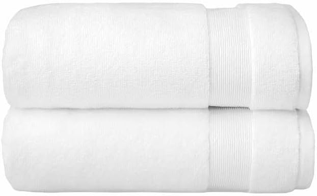 Кърпи за баня Purely Organic Bliss от органичен памук (бяло, 2)