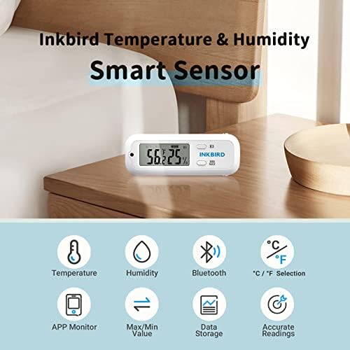 Цифров регулатор за температура Inkbird ITC-308 и комплект мини-цифрови термометри и гигрометров Inkbird i-тата-12S