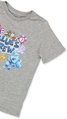 Тениска с къс ръкав за деца Nickelodeon Blue Подсказки и ти си