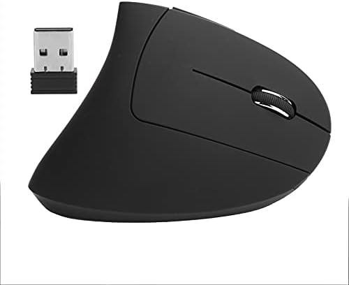 Оптична Вертикална мишката ASHATA, Безжична 6D Мишка С 2.4 Ghz, Ергономична Детска мишка 5-то поколение за дясната ръка, за лаптоп, PC, компютър, настолен компютър, 3 Регулиру?